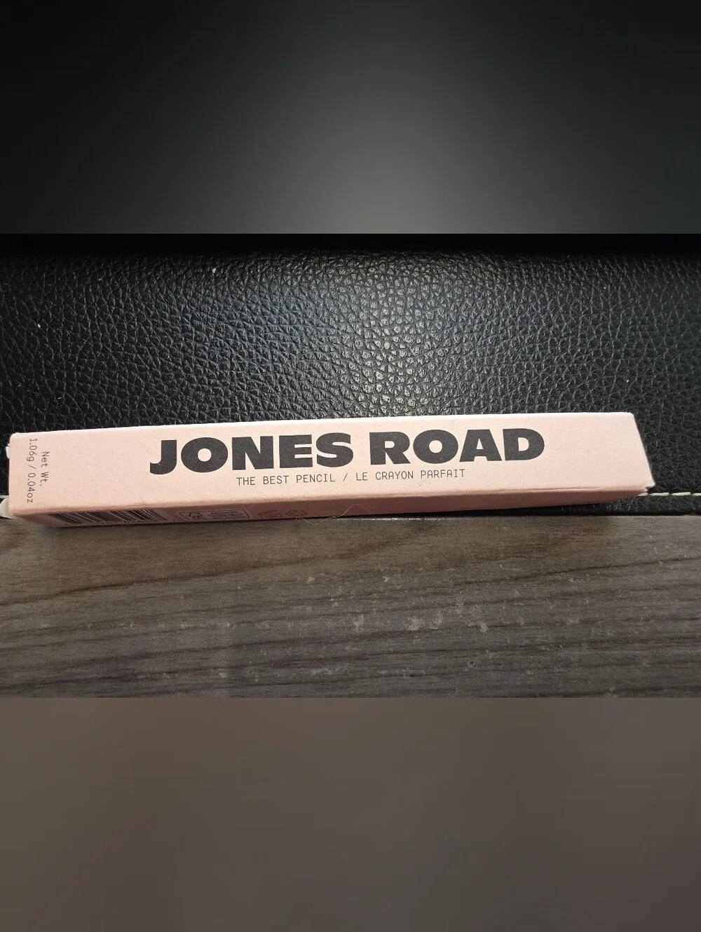 Jones Road Pink Decorative Pencil Box by Jones Road- Brown